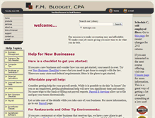 Tablet Screenshot of fmblodget.com